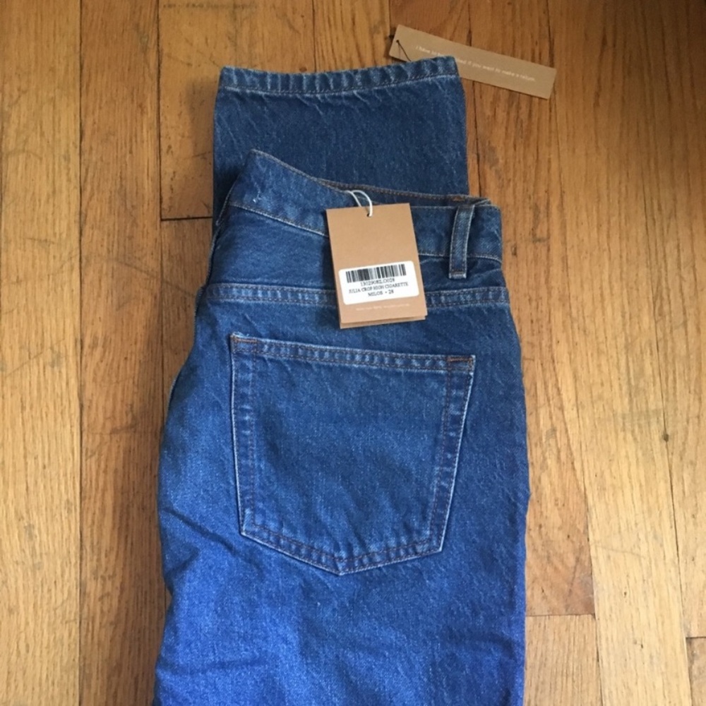 Reformation Julia Crop Jeans NWT!